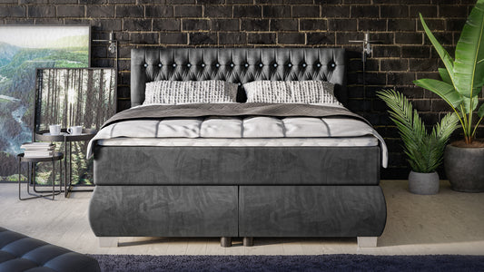 Rumba Modernes Polsterbett Ehebett - Bett