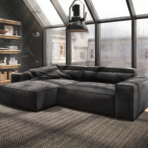 Ecksofa Sirpio - Couch Recamiere variabel