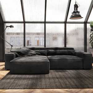 Ecksofa Sirpio - Couch Recamiere variabel