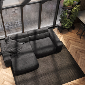 Ecksofa Sirpio - Couch Recamiere variabel