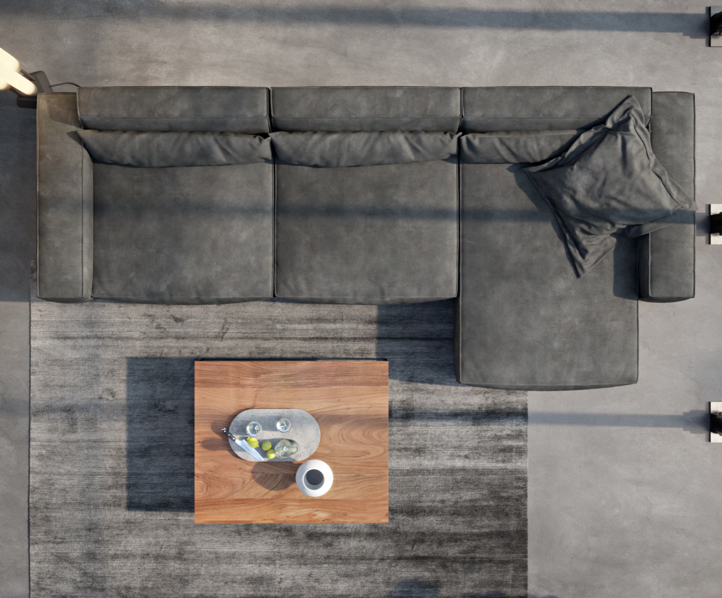 Ecksofa Sirpio - Wohnlandschaft