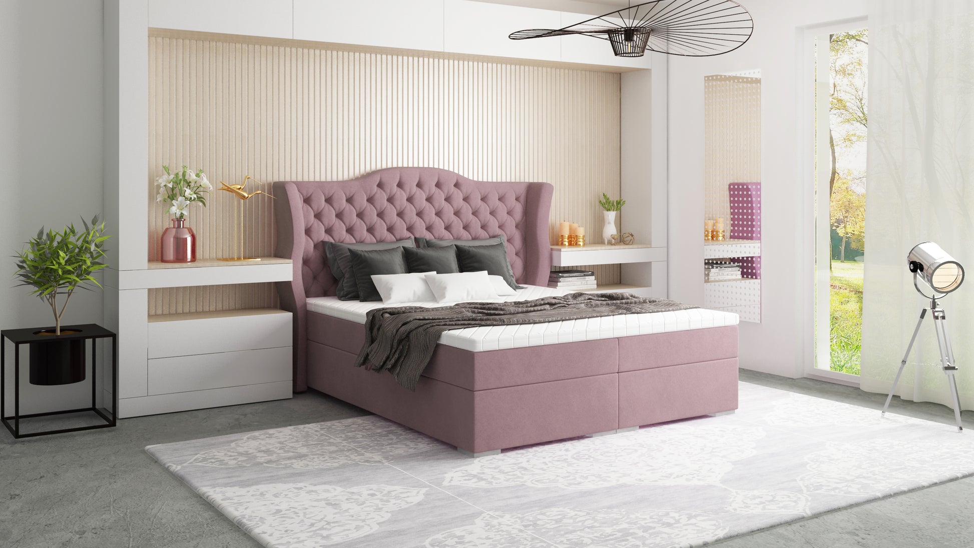 Chester Boxspringbett 160 x 200