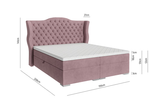 Chester Boxspringbett 160 x 200