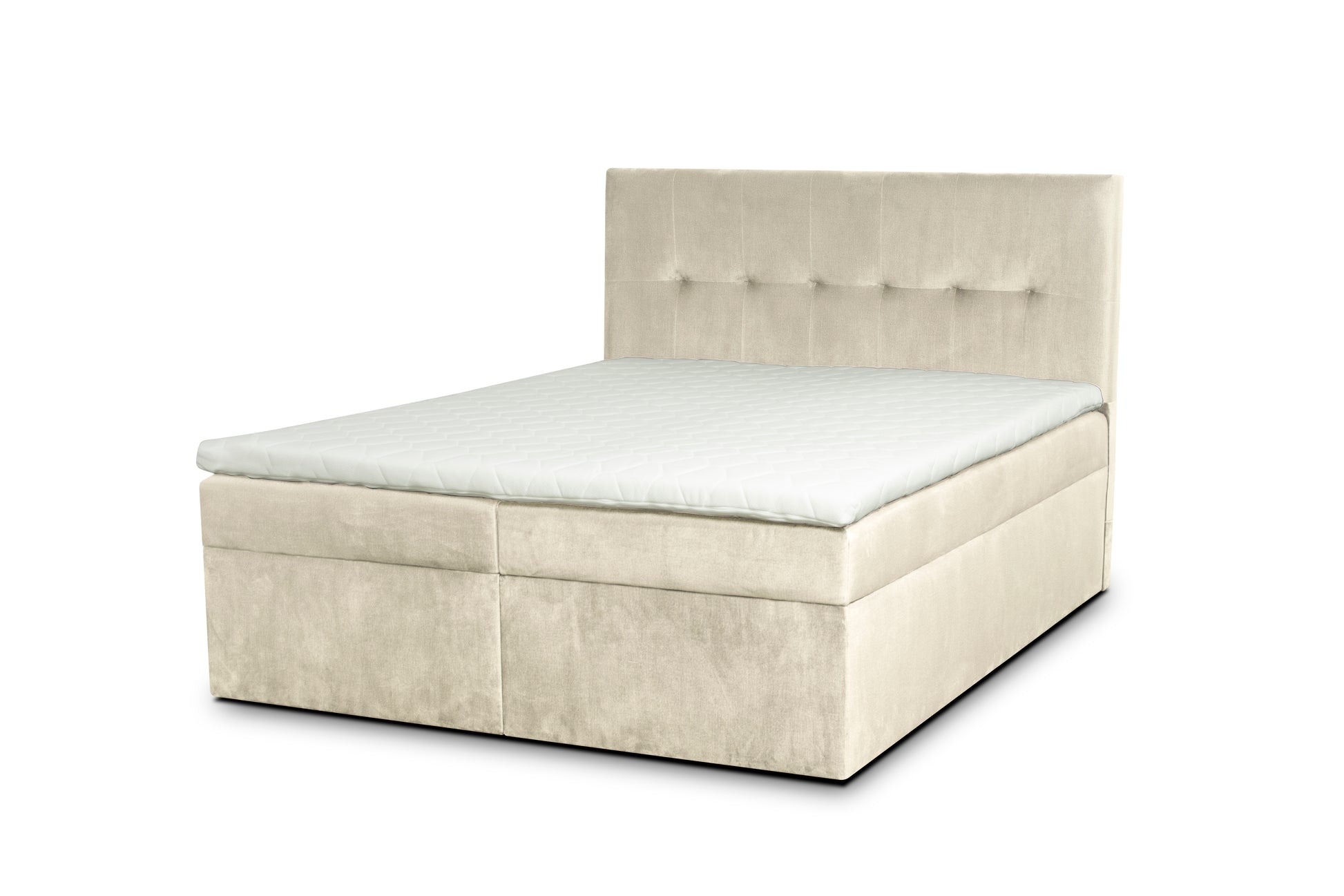 Boxspringbett Nancy mit Stauraum - Bett