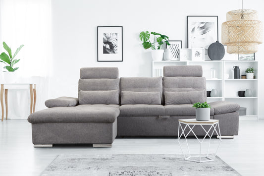 Eckcouch Merkur mit Schlaffunktion Wohnlandschaft