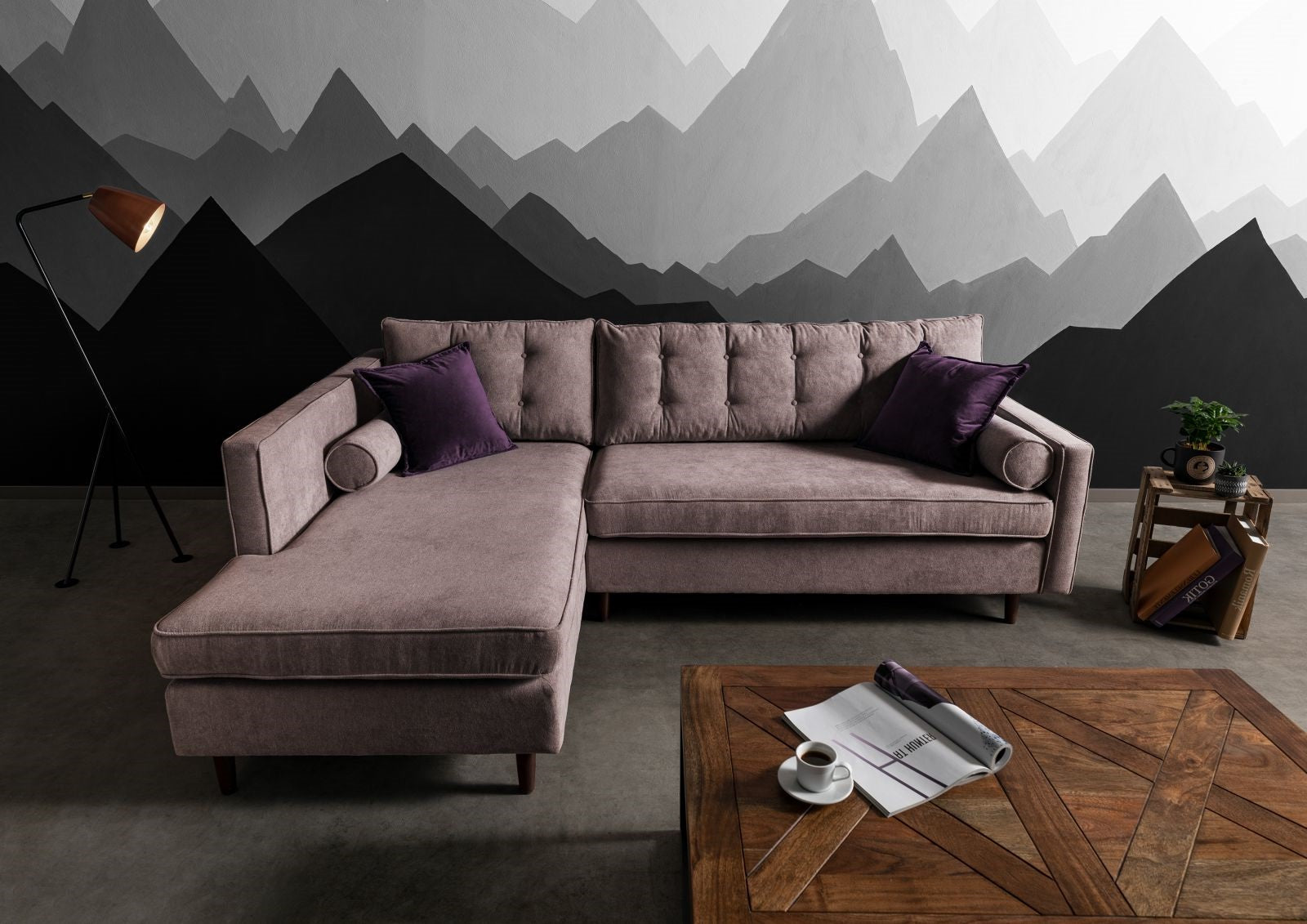 Ecksofa Vancouver Design Wohnlandschaft