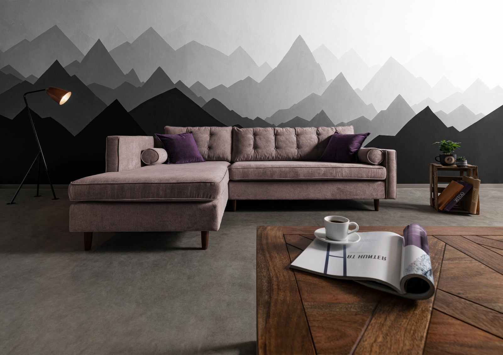 Ecksofa Vancouver Design Wohnlandschaft