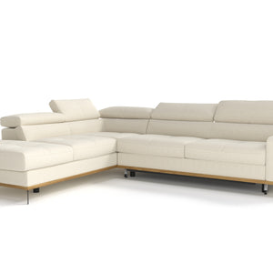 Ecksofa William mit Schlaffunktion & Stauraum Couch