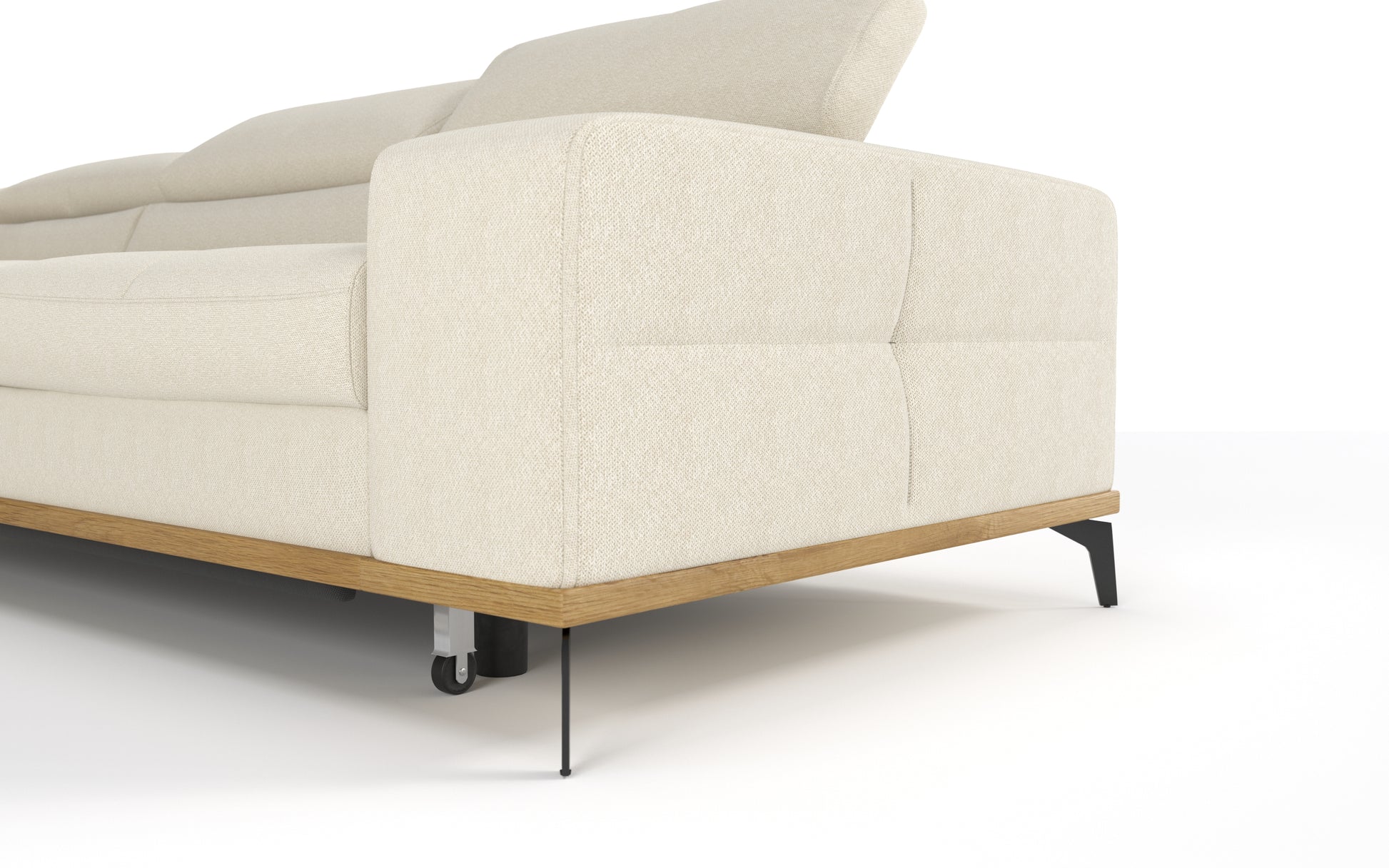 Ecksofa William mit Schlaffunktion & Stauraum Couch