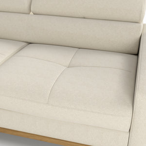 Ecksofa William mit Schlaffunktion & Stauraum Couch